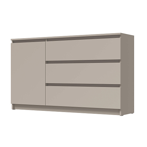 Комод ВЕГА 1Д-3Я Сатин