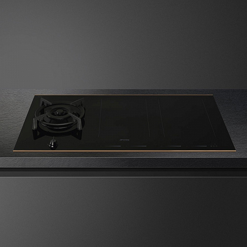 Комбинированная  варочная панель Smeg PM6954R