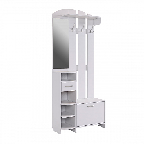 Прихожая Мила белое дерево