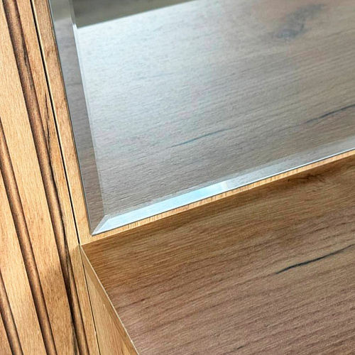 Зеркало Бодрум дуб крафт золотой