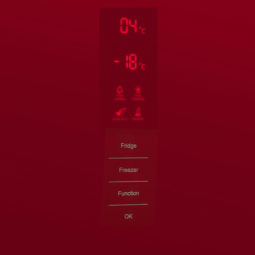 Холодильник MAUNFELD MFF200NFR Inverter