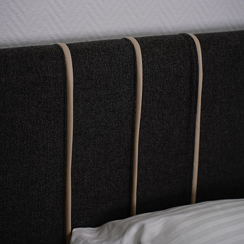 Кровать с подъемным механизмом Леванте 1,8 Графит