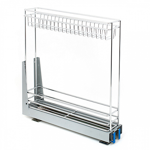 Бутылочница выкатная на 2 полки, модуль 150 мм