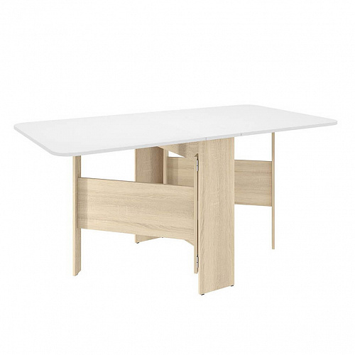 Стол-книжка раскладной Мечта 2 дуб сонома/белый