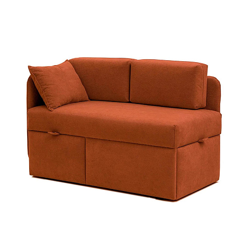 Диван-кушетка Патти 123 Эпик 45 Оранжевый левый