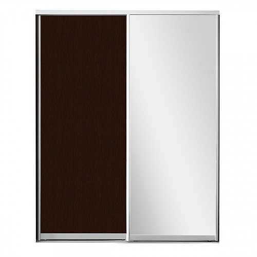 Шкаф-купе 2-х дверный 1755х590 ВАРИАНТ 2 Венге