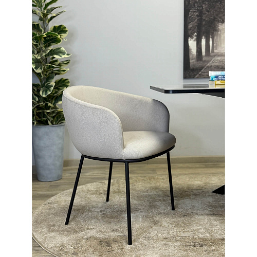 Стул Kenner 313SD черный/бежевый E30