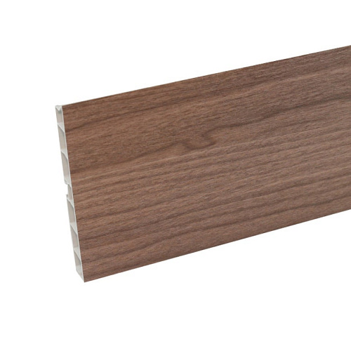 Цоколь кухонный ПВХ 120х4000мм, ясень шимо темный