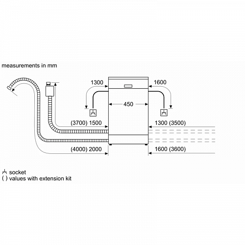 Встраиваемая посудомоечная машина Bosch SPV8ZMX06Q